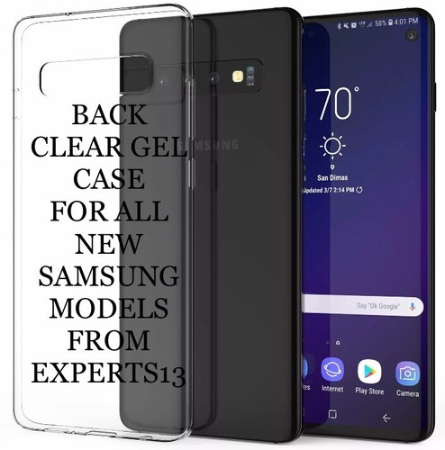 Clear soft gel silicone case - gel,