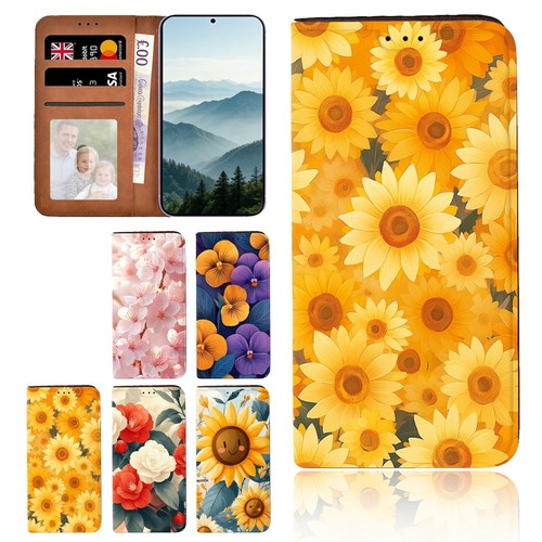 Vibrant sunflower art leather - sunflower,