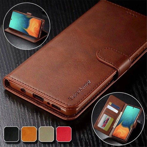 Leather magnetic flip - leather, wallet