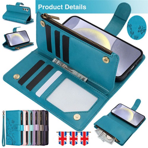 Flip leather case zip wallet - flip,