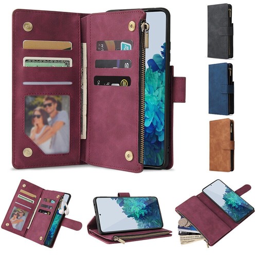 Zip wallet case leather - wallet,