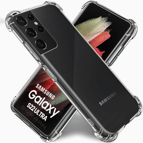 Clear shockproof bumper case - clear,