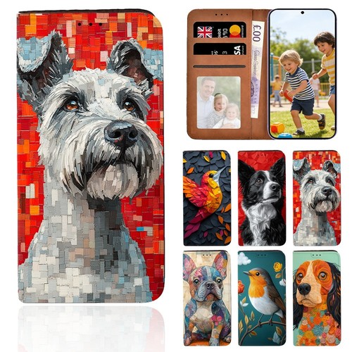 Geo wildlife poster leather - poster,