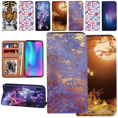Printed leather stand - leather,